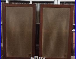 Acoustic Research AR3 Speakers, All Original Parts, Walnut