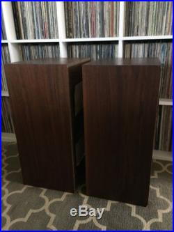 Acoustic Research AR3 Speakers, All Original Parts, Walnut