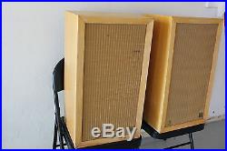 Acoustic Research AR3 Speakers # C11655 RARE Early Version ORIGINAL Marantz 50s