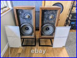 Acoustic Research AR3a AR-3a With Stands Restored, Pair
