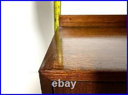 Acoustic Research AR3a Custom Made Mahogany Stands with Drawer Fits Many Speaker