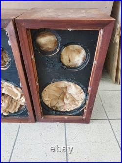 Acoustic Research AR3a Empty Cabinets with Crossovers DIY Speaker Builders Pair