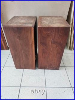 Acoustic Research AR3a Empty Cabinets with Crossovers DIY Speaker Builders Pair