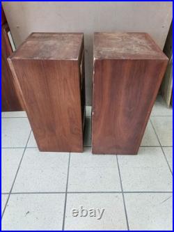 Acoustic Research AR3a Empty Cabinets with Crossovers DIY Speaker Builders Pair