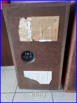 Acoustic Research AR3a Empty Cabinets with Crossovers DIY Speaker Builders Pair