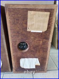 Acoustic Research AR3a Empty Cabinets with Crossovers DIY Speaker Builders Pair