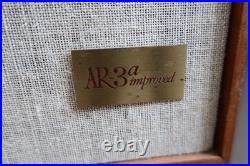 Acoustic Research AR3a Improved European model. Near excellent condition