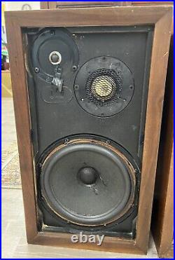 Acoustic Research AR3a Speakers Pro Solid Wood Cabinet Audiophile VTG RARE-Pair