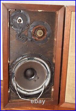 Acoustic Research AR3a Vintage Speakers NEED TLC AR-3a