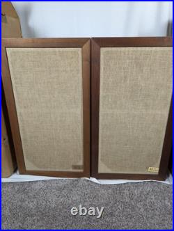 Acoustic Research AR3a Vintage Speakers Pair With Original Box Tested Working Acoustic Research AR3a Vintage Speakers Pair With Original Box Tested Working