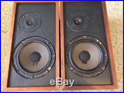 Acoustic Research AR4X SPEAKERS, Beautiful Cabinets, Excellent Operation