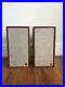 Acoustic Research AR4X Suspension Loud Speakers Oiled Walnut Original Box MCM
