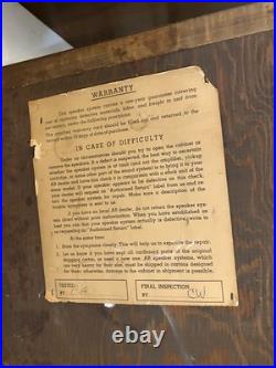 Acoustic Research AR4 AR2a AR2ax Vintage Speakers Lot