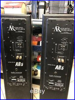 Acoustic Research AR5 Floorstanding Speakers