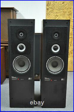 Acoustic Research AR90 Speakers Good Condition w Re-Foamed Woofers