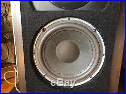 Acoustic Research AR90 Vintage Stereo Speakers Great Shape