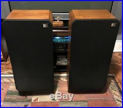 Acoustic Research AR91 Vintage Serviced Speakers Turnkey 3 Way 12 Woofers