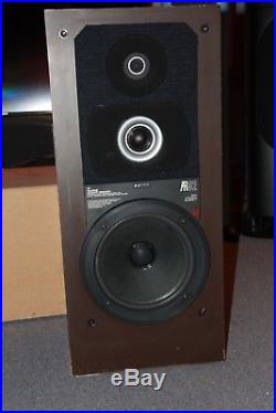 Acoustic Research AR92 Speakers Used (with Refoamed Woofers)