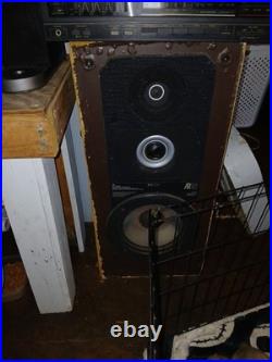 Acoustic Research AR92 Vintage Speakers Pair with Stereo Components