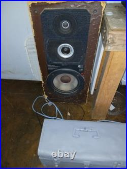 Acoustic Research AR92 Vintage Speakers Pair with Stereo Components