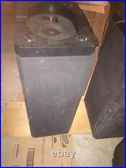 Acoustic Research AR93Q Speakers Rare All Speakers Need Re-coning Sound Great