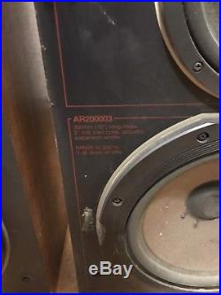 Acoustic Research AR98 LS Speakers AR98ls Vintage Speaker Set