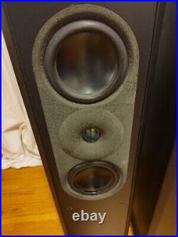 Acoustic Research AR9 Hi-Res HIFI Tower Speakers NEEDS REFOAM -SOLD AS IS