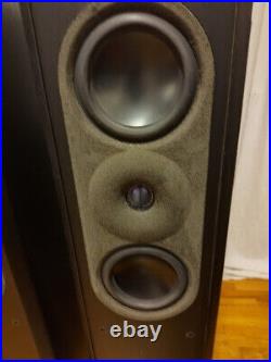 Acoustic Research AR9 Hi-Res HIFI Tower Speakers NEEDS REFOAM -SOLD AS IS