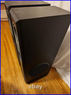 Acoustic Research AR9 Hi-Res HIFI Tower Speakers NEEDS REFOAM -SOLD AS IS
