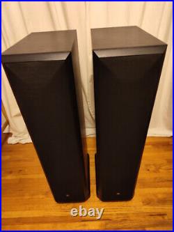 Acoustic Research AR9 Hi-Res HIFI Tower Speakers NEEDS REFOAM -SOLD AS IS
