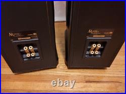 Acoustic Research AR9 Hi-Res HIFI Tower Speakers NEEDS REFOAM -SOLD AS IS