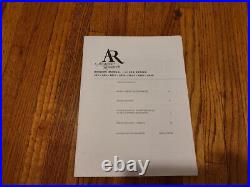 Acoustic Research AR9 Hi-Res HIFI Tower Speakers NEEDS REFOAM -SOLD AS IS