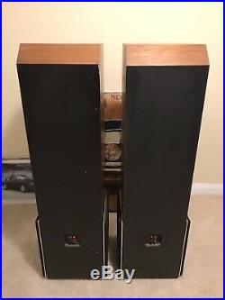 Acoustic Research AR9 Speakers Fully Recapped