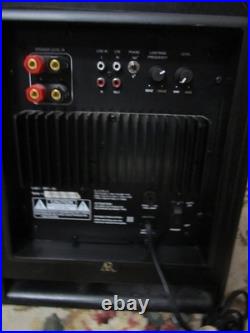 Acoustic Research ARPR808 Powered Subwoofer 150 Watts TESTED & WORKS