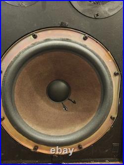 Acoustic Research AR-11b Vintage Speakers / Freshly refoamed / Yellow Tweeters