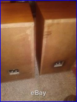 Acoustic Research AR-14 Speakers Look Great! Sound Great. Rare