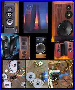 Acoustic Research AR 1, 3, 5, 7, 9 Speakers crossover upgrade repair service