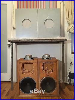 Acoustic Research AR-1 / AR1, Altec 755a, Altec style 618 cabinets