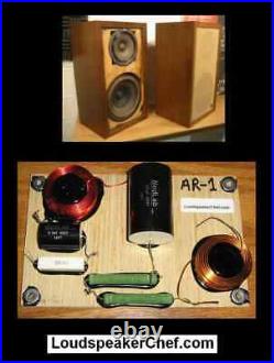 Acoustic Research AR -1 Speakers crossover upgrade New pair (Crossovers only)