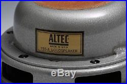 Acoustic Research AR-1 Vintage Speaker with Altec 755a 755 a AR1 AR Walnut Laq
