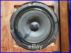 Acoustic Research AR-1 speaker pair. Seq. S/n 14873 & 14874 A very rare find