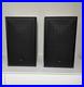 Acoustic Research AR 206 HO Bookshelf Speakers Black 4 Ohm Clean & Tested