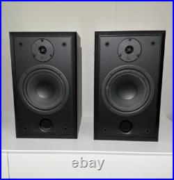 Acoustic Research AR 206 HO Bookshelf Speakers Black 4 Ohm Clean & Tested Acoustic Research AR 206 HO Bookshelf Speakers Black 4 Ohm Clean & Tested