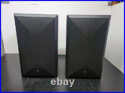 Acoustic Research AR 206 HO Bookshelf Speakers Black 4 Ohm Tested Loud Nice