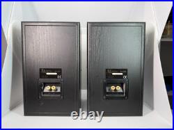 Acoustic Research AR 206 HO Bookshelf Speakers Pair Black for Home Stereo System