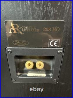 Acoustic Research / AR 208 HO / Speakers / Pair / 19 x 11 x 12