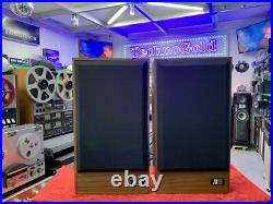 Acoustic Research AR 25 Speakers 2 Way 50 Watts RMS Vintage 1979 WORK Good Look