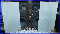Acoustic Research AR-2AX Speakers New Foam Surrounds Good Cond. Original Drivers