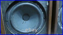 Acoustic Research AR-2AX Speakers New Foam Surrounds Good Cond. Original Drivers