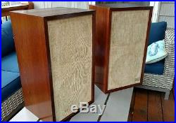 Acoustic Research AR 2AX speakers restored very good condition. Alnico, recap